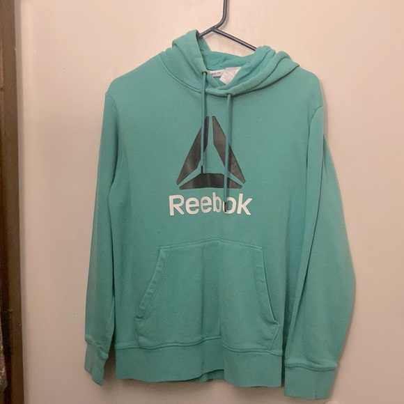 Mint Green Medium Reebok Hoodie - Picture 1 of 3